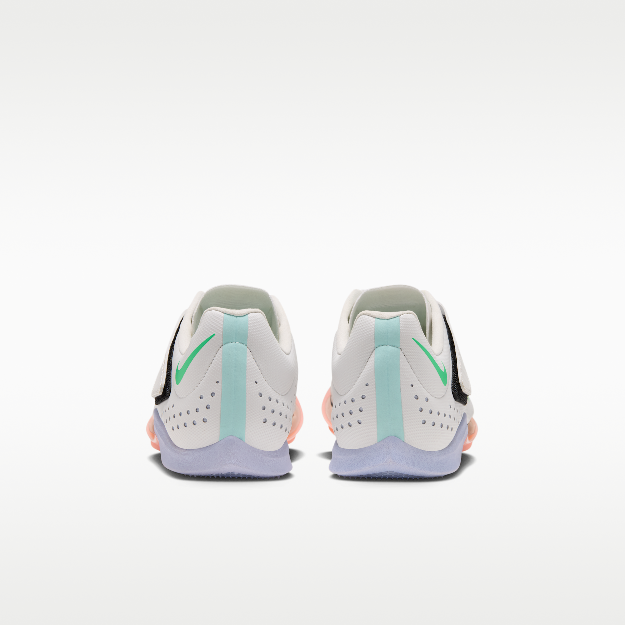 Nike Long Jump Elite - Summit White/Palest Purple/Jade Ice/Electro Green - 6