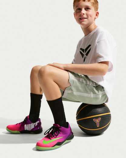 Kobe 8 Protro "Mambacurial" - Red Plum/Pink Flash/Electric Green - 10
