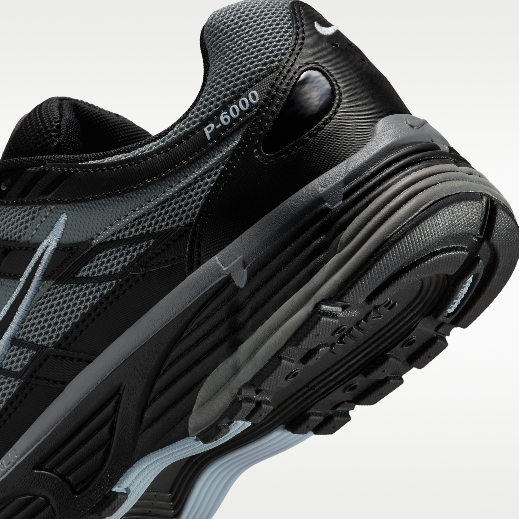 Nike P-6000 Tech - Μαύρο/Cool Grey/Celestine Blue/Μαύρο - 8