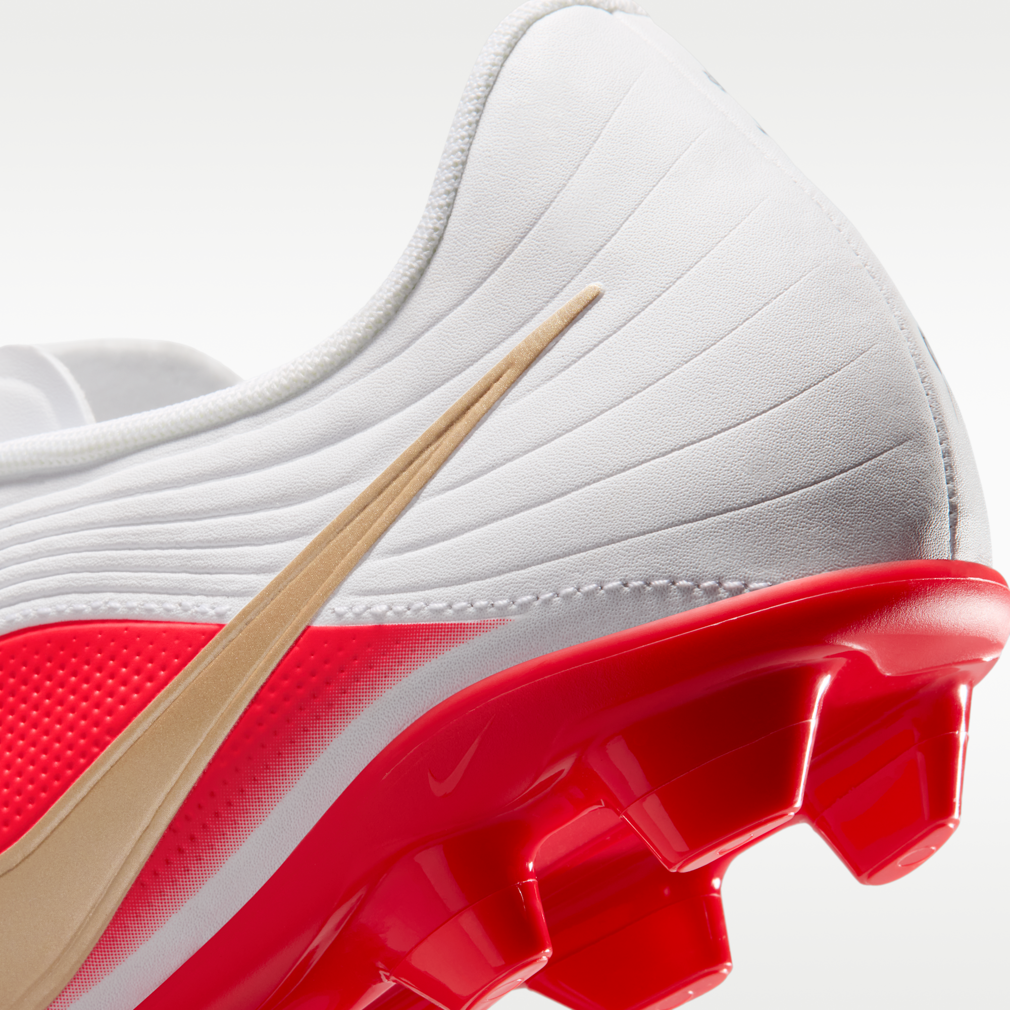 Nike Tiempo Maestro Club - Λευκό/Bright Crimson/Blur (IB1602-100) - 9