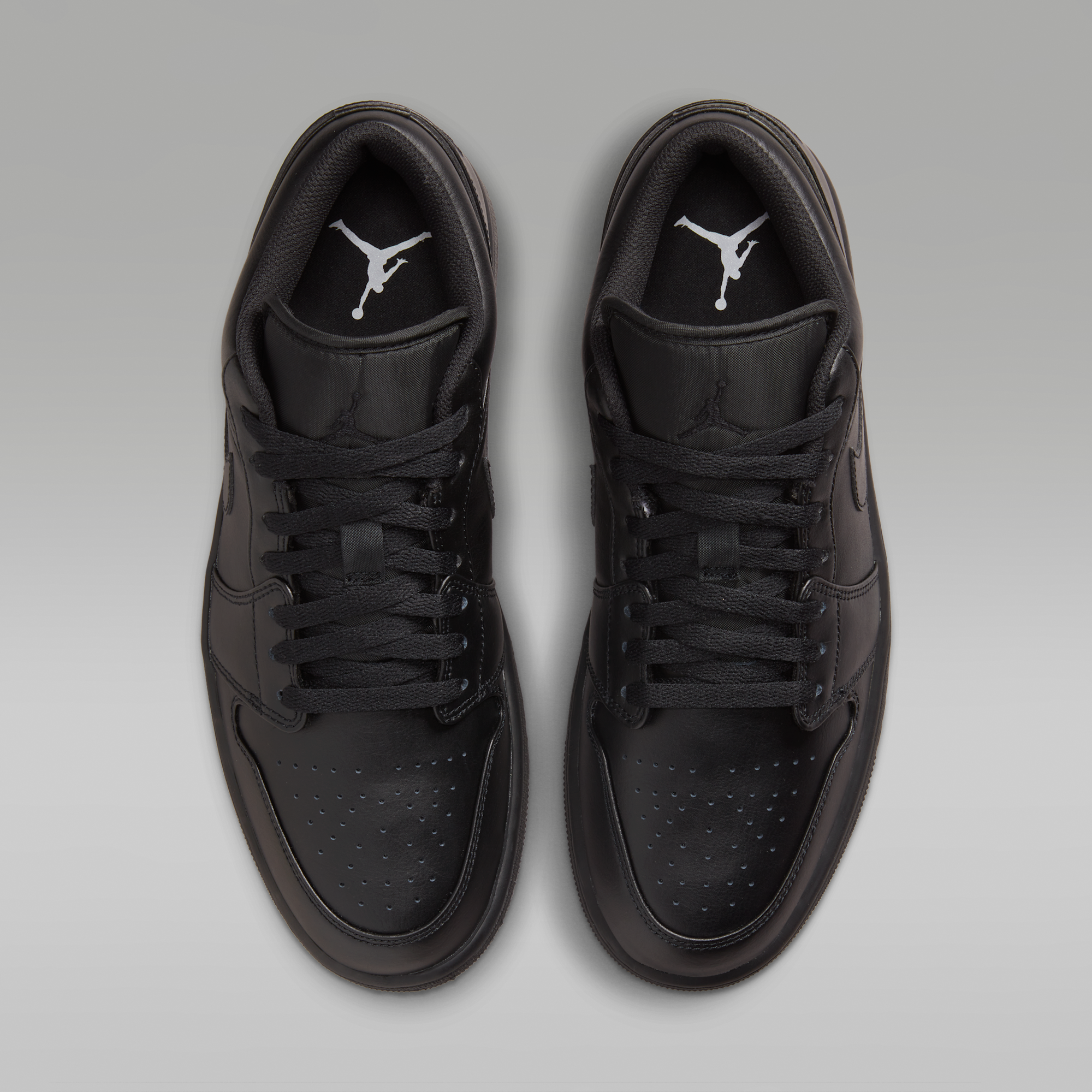 Air Jordan 1 Low - Μαύρο/Μαύρο/Μαύρο - 4