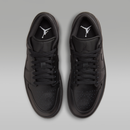 Air Jordan 1 Low - Μαύρο/Μαύρο/Μαύρο - 4