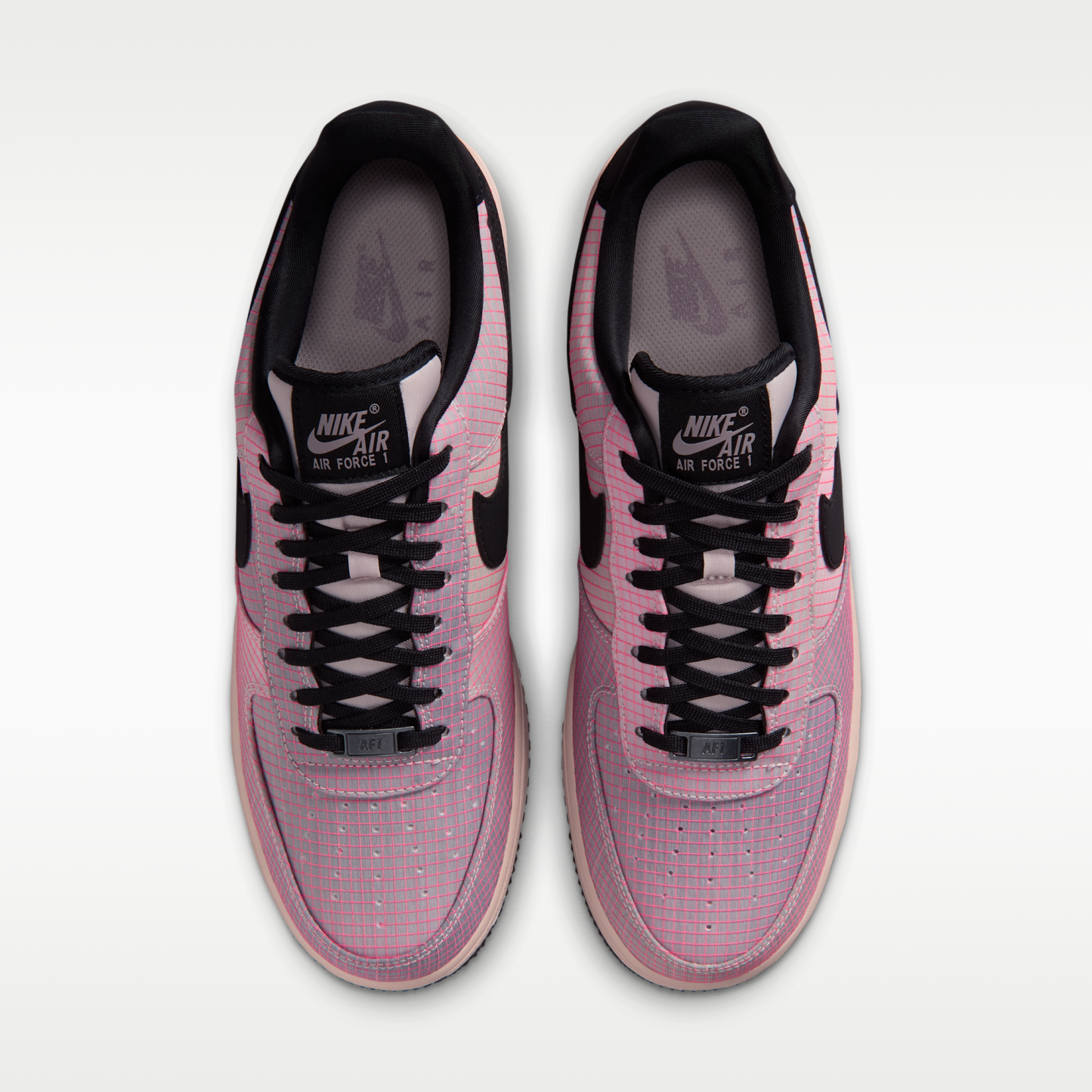 Nike Air Force 1 '07 LX Vibram - Silt Red/Light Violet Ore/Speed Yellow/Μαύρο - 4
