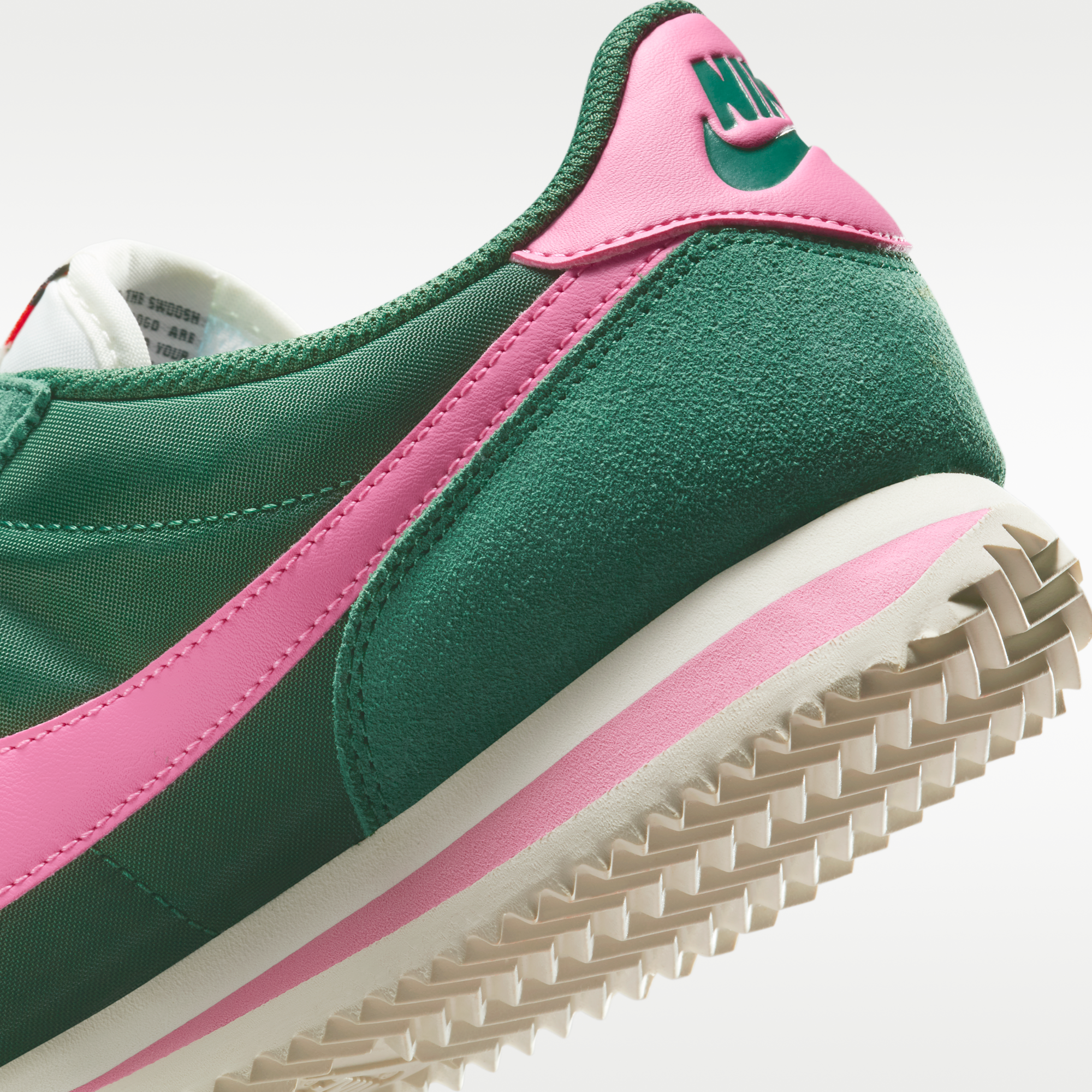 Nike Cortez Textile - Fir/Sail/Pinksicle - 8