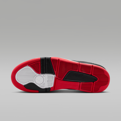 Jordan Flight Court - Μαύρο/University Red/Λευκό - 2