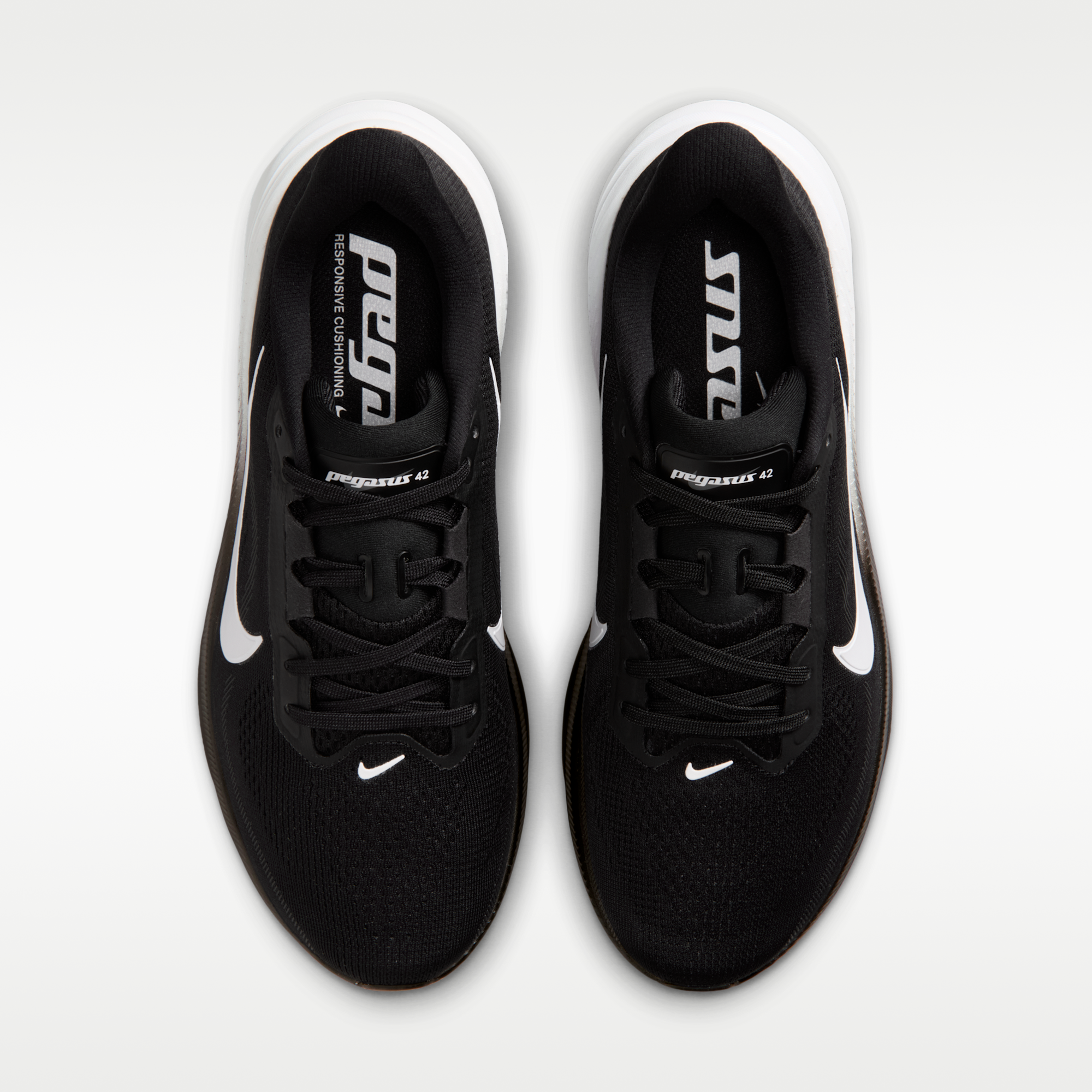 Nike Pegasus 42 - Μαύρο/Iron Grey/Λευκό - 4