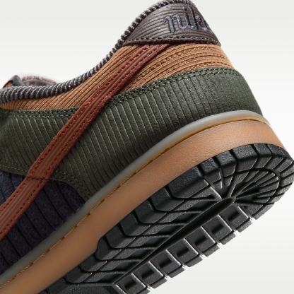 Nike Dunk Low Retro SE Leather/Suede - Light British Tan/Cargo Khaki/Baroque Brown/Cinnamon - 8