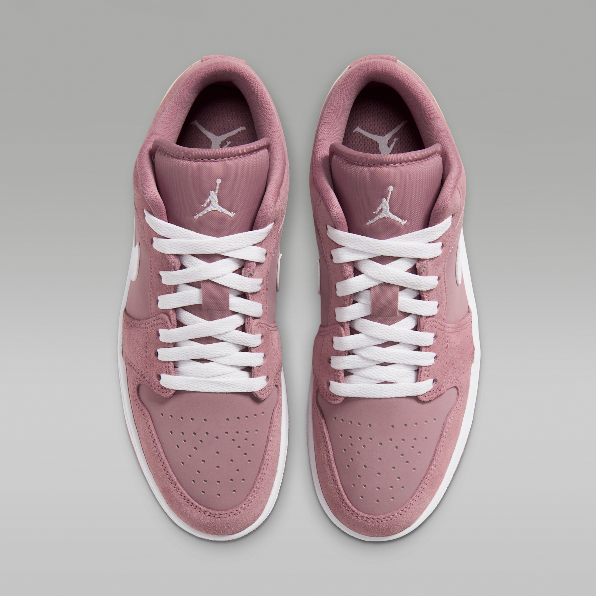 Air Jordan 1 Low - Rust Pink/Rust Pink/Λευκό - 4