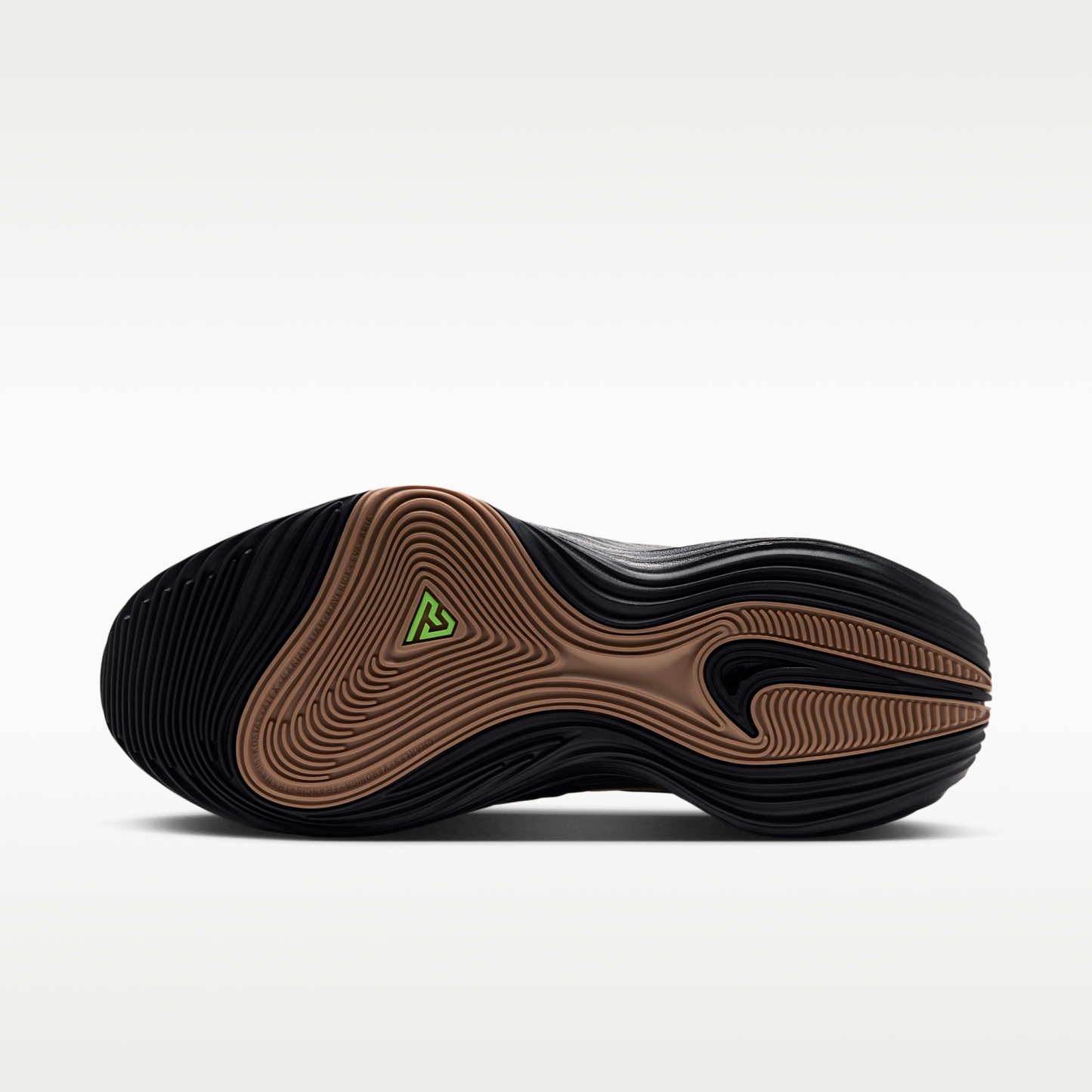 Giannis Immortality 5 - Μαύρο/Gum Light Brown/Volt/Metallic Gold - 2