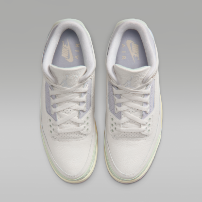 Air Jordan 3 "World's Best" - Sail/Aura/Iced Carmine/Jade Aura - 4