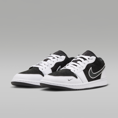 Air Jordan 1 Low SE - Μαύρο/Λευκό/Anthracite - 5