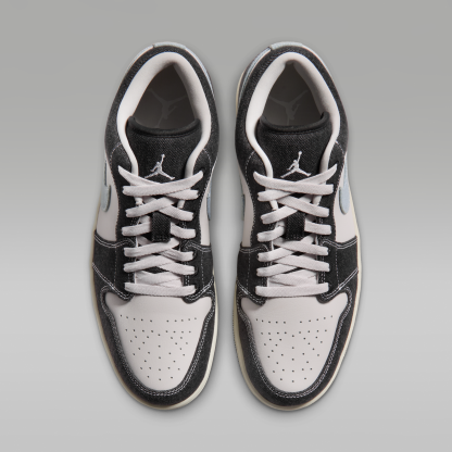 Air Jordan 1 Low SE - Phantom/Coconut Milk/Μαύρο/Light Armory Blue - 4