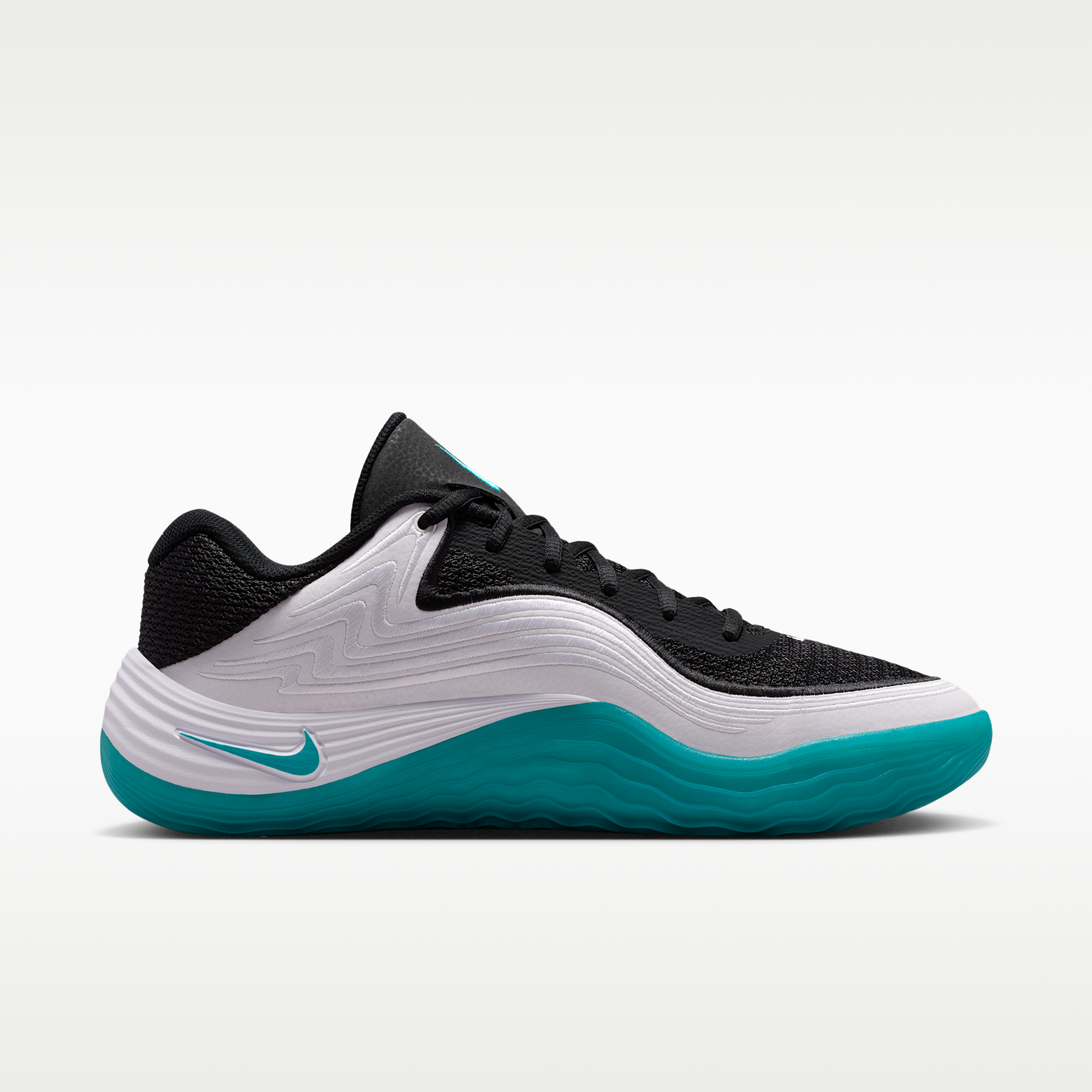 Nike Precision 8 Low - Μαύρο/Λευκό/Dusty Cactus/Dusty Cactus - 3