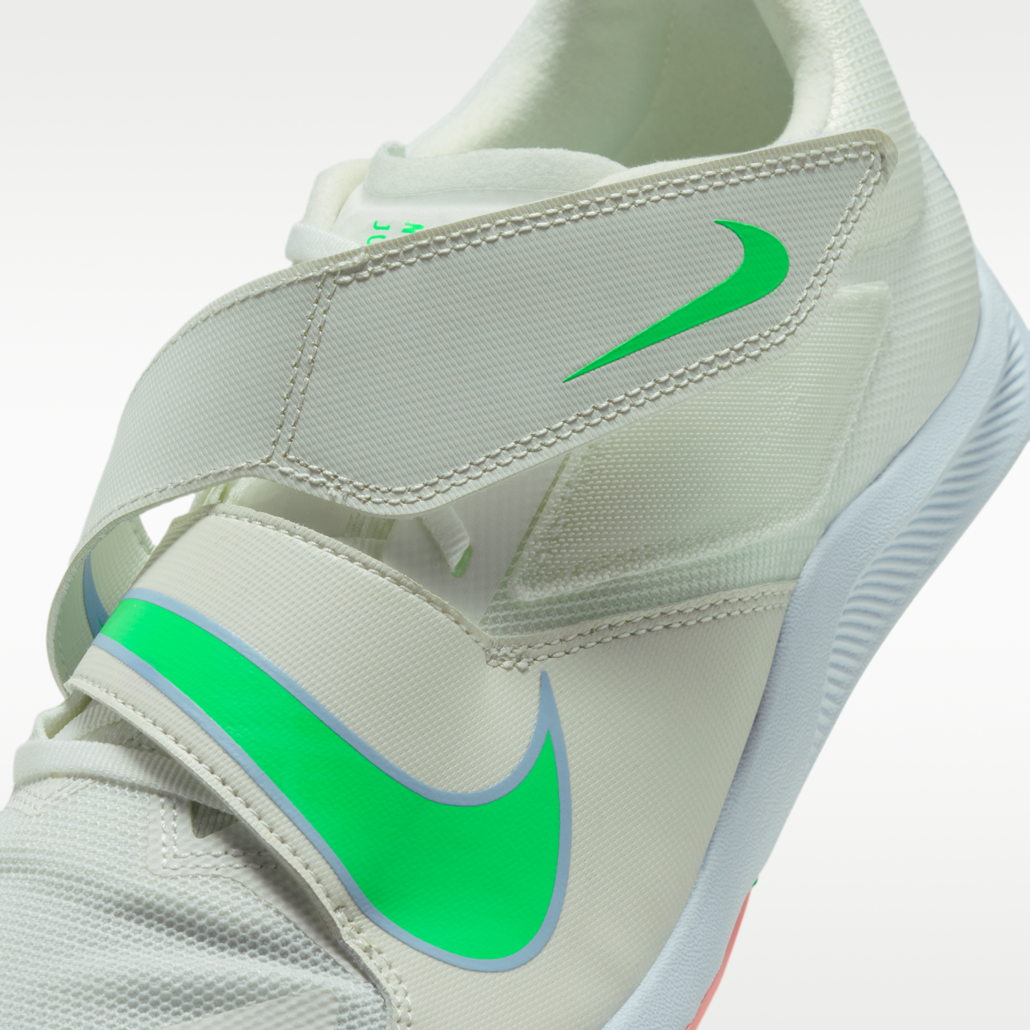 Nike Zoom Rival Jump - Summit White/Aluminum/Atomic Pink/Electro Green - 8