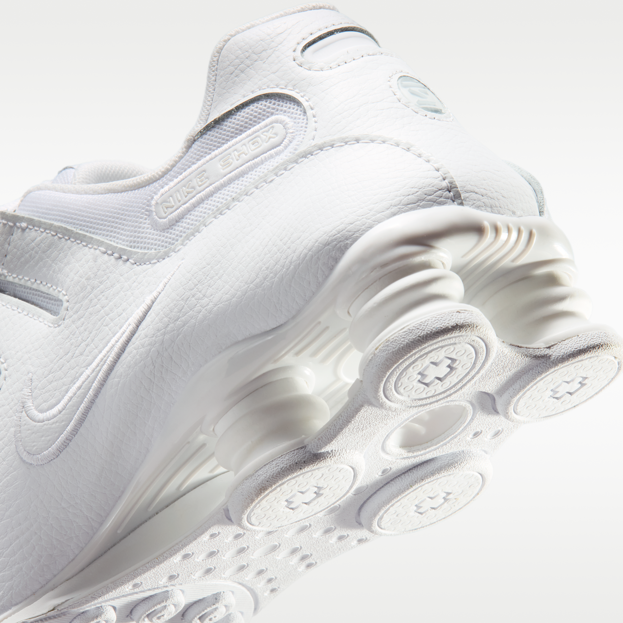 Nike Shox NZ - Λευκό/Λευκό/Λευκό - 8