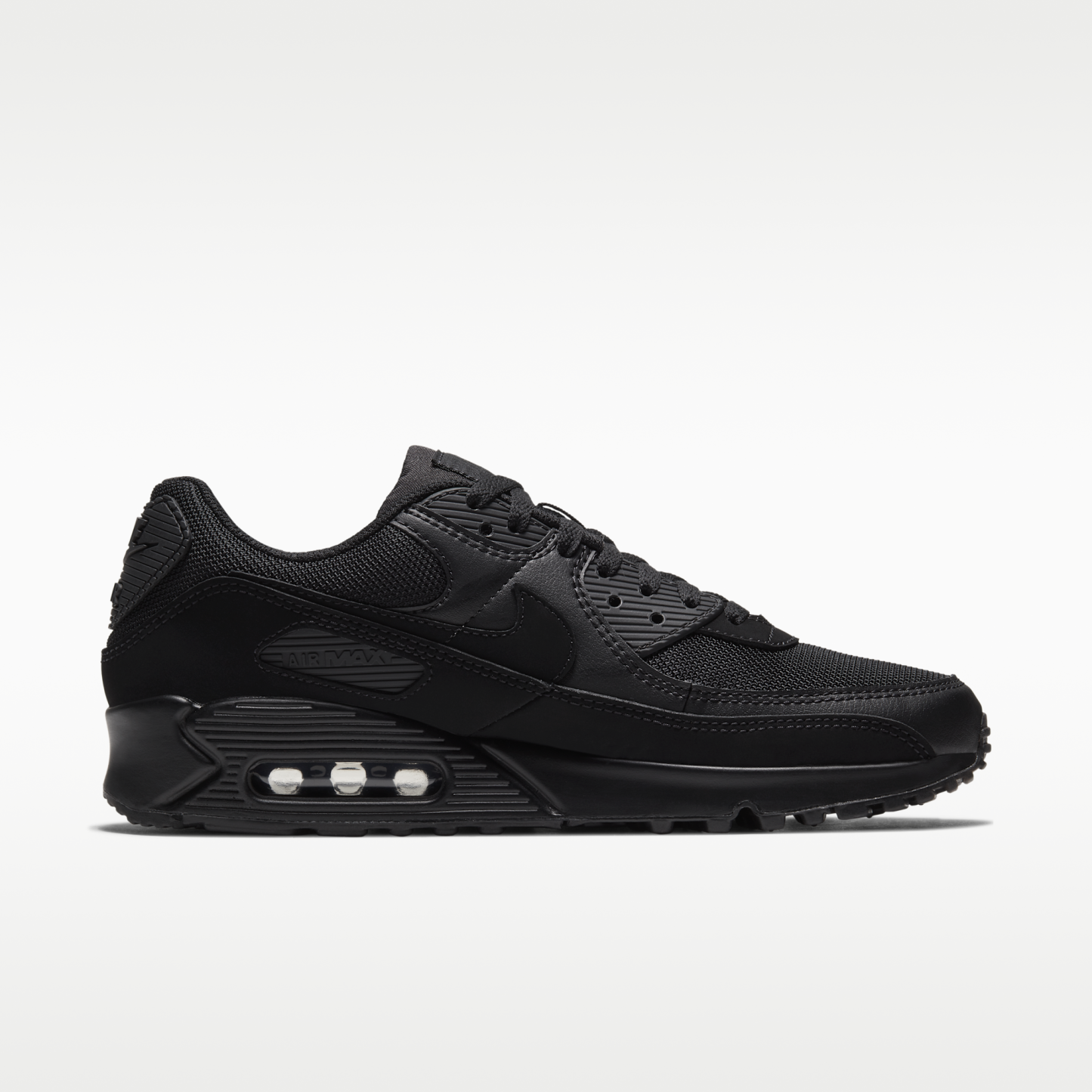 Nike Air Max 90 - Μαύρο/Μαύρο/Μαύρο/Μαύρο - 3