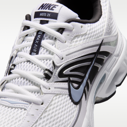 Nike Air Max Moto 2K - Λευκό/Light Armory Blue/Metallic Silver/Μαύρο - 7