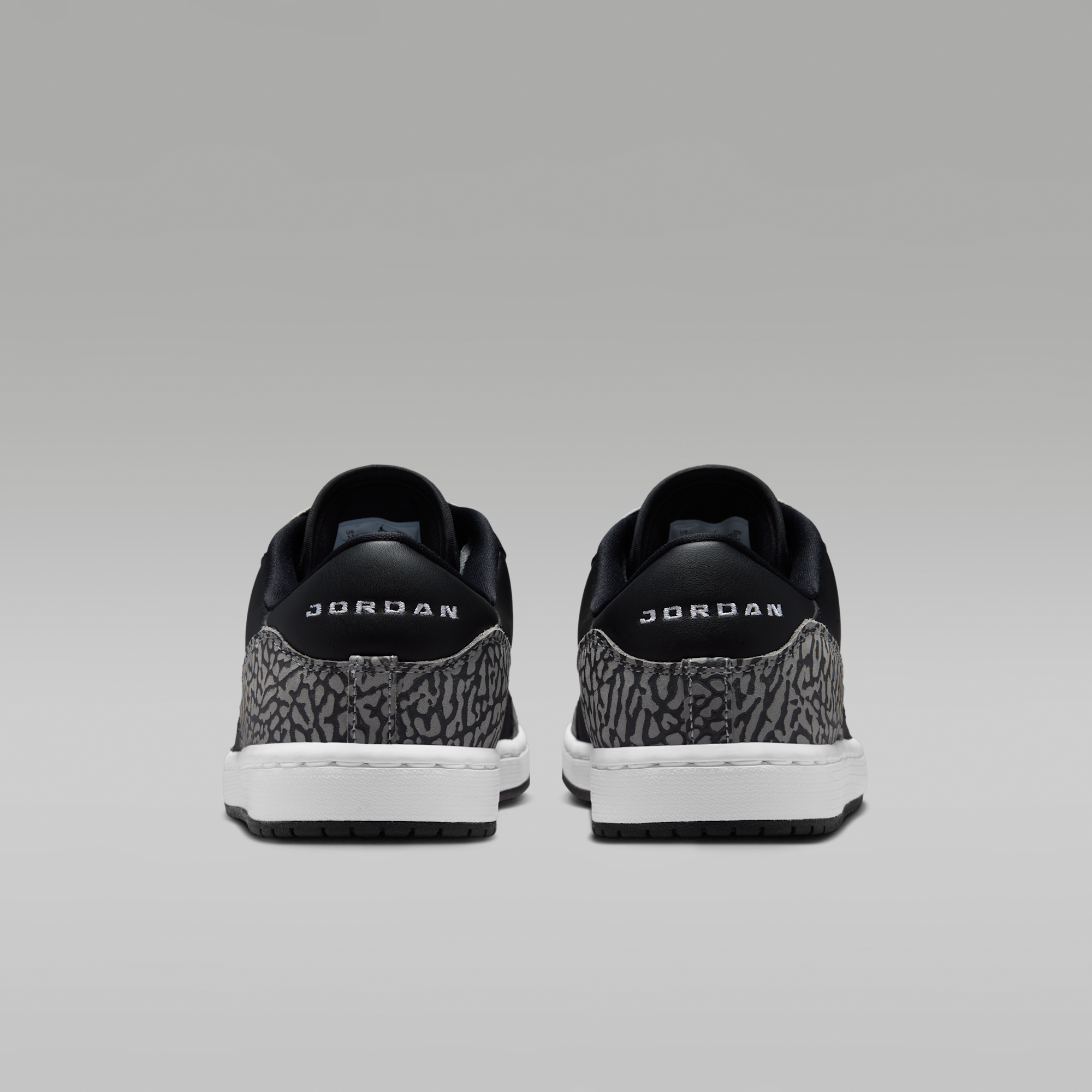 Jordan Court Connect Low SE - Μαύρο/Light Smoke Grey/Dark Grey/Λευκό - 6