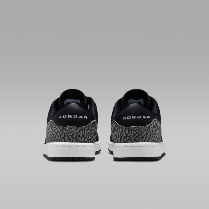 Jordan Court Connect Low SE - Μαύρο/Light Smoke Grey/Dark Grey/Λευκό - 6