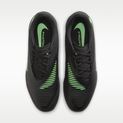 Nike Phantom 6 Low Academy - Μαύρο/Μαύρο/Illusion Green (HQ2319-001) - 4