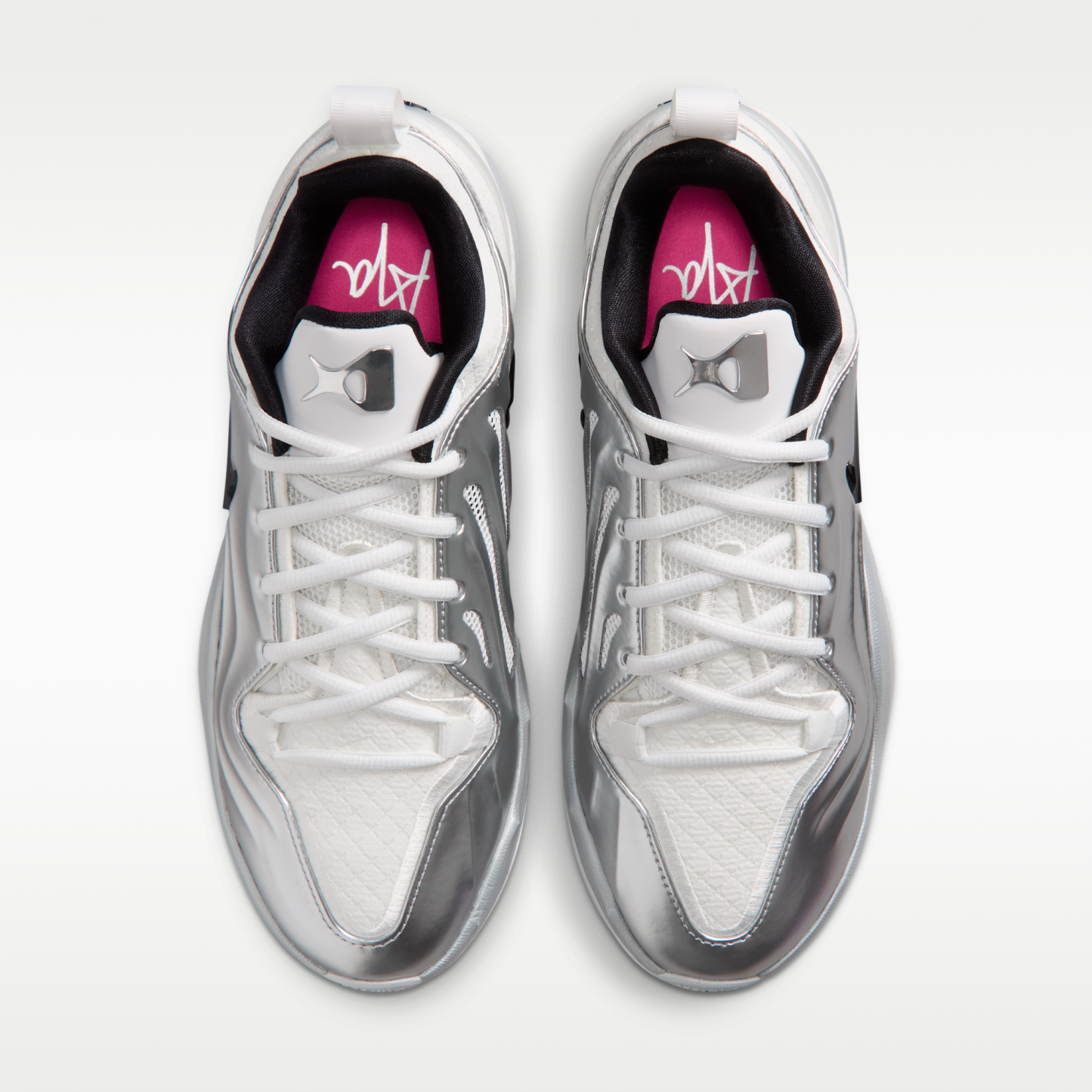 A'Two "Mirrored" - Summit White/Metallic Silver/Μαύρο - 4