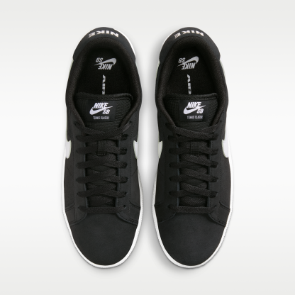 Nike SB Zoom Tennis Classic - Μαύρο/Λευκό/Λευκό - 4