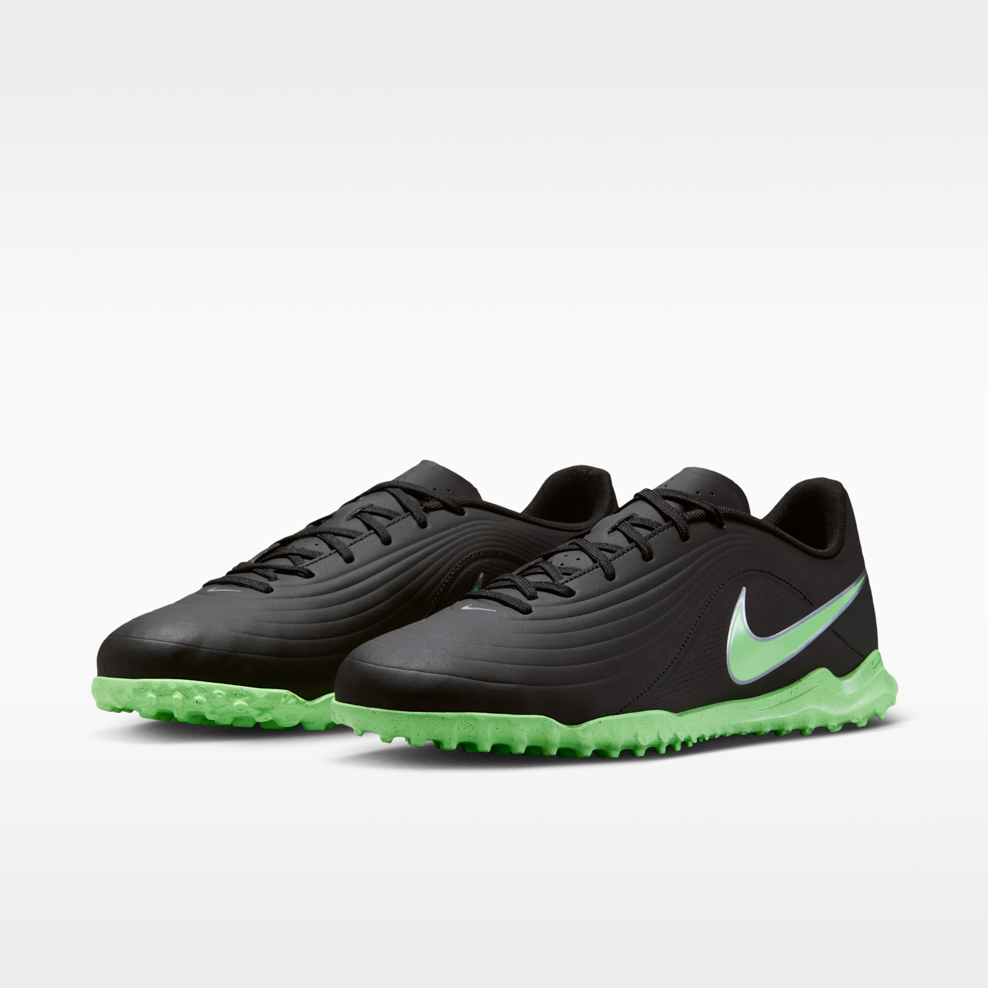 Nike Tiempo Maestro Club - Μαύρο/Μαύρο/Illusion Green (IB4482-001) - 5