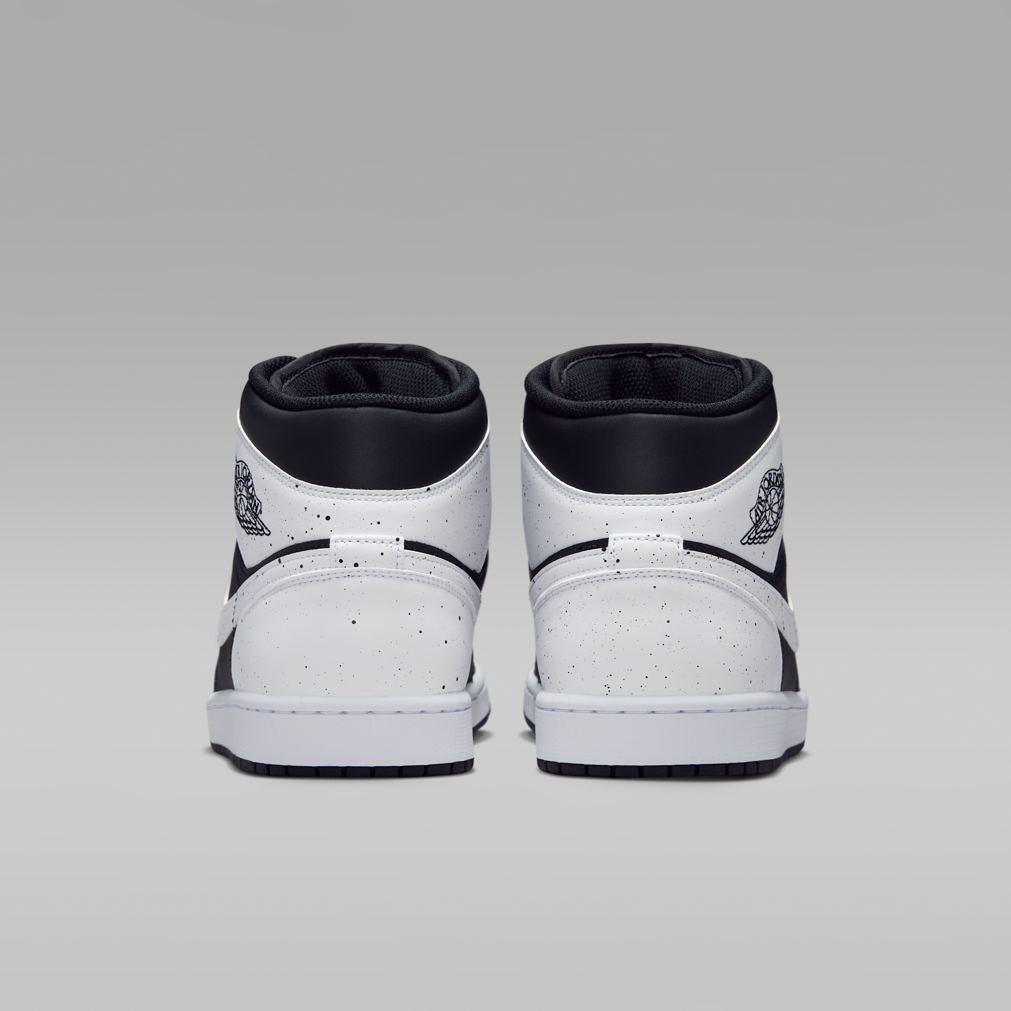 Air Jordan 1 Mid SE - Μαύρο/Μαύρο/Λευκό - 6