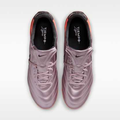 Nike Tiempo Ligera Pro - Bleached Lilac/Total Orange/Μαύρο - 4