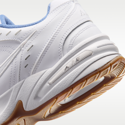 Nike Air Monarch IV - Λευκό/Indigo Storm/Gum Light Brown/Λευκό - 8