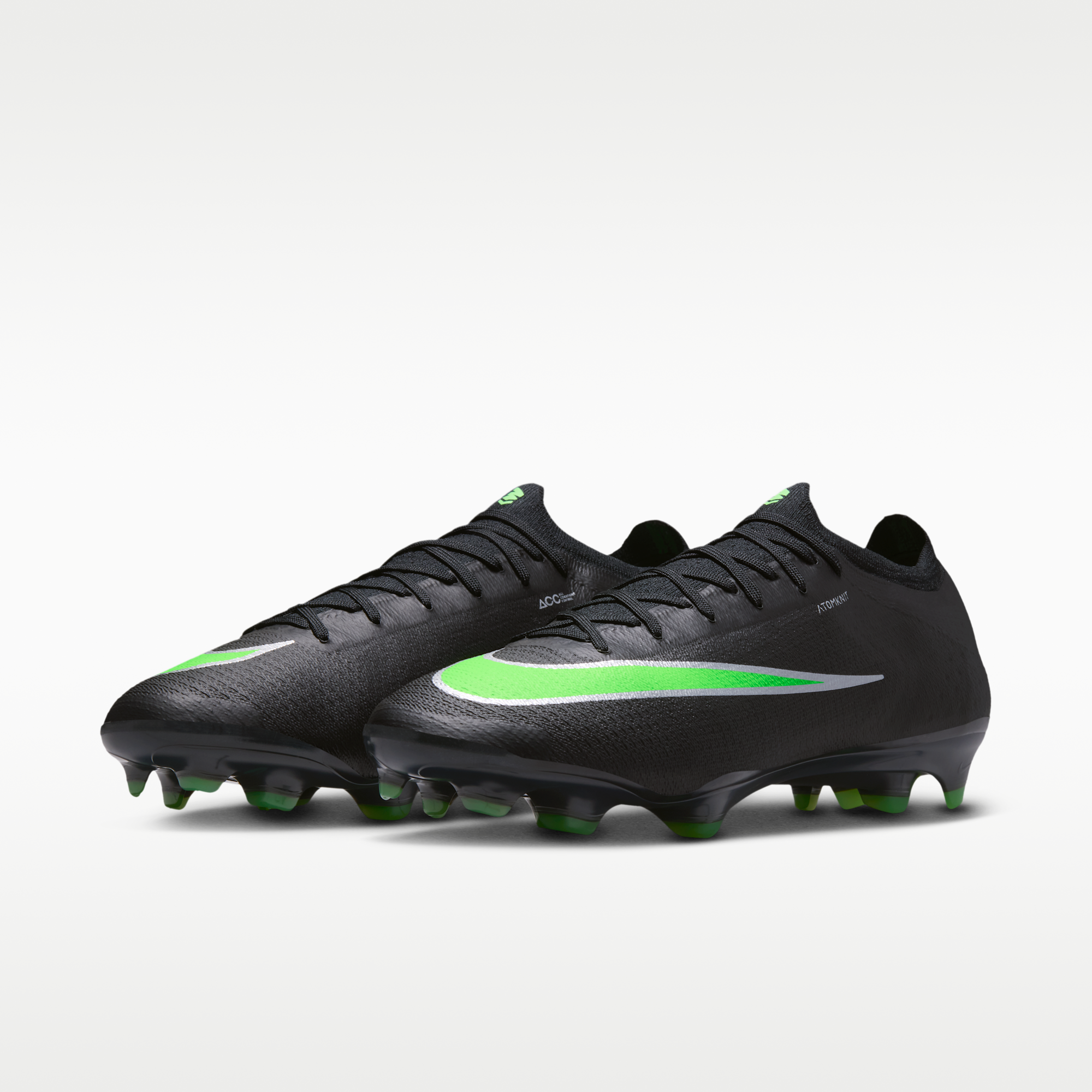 Nike Mercurial Vapor 17 Elite - Μαύρο/Μαύρο/Illusion Green (IF8508-001) - 5