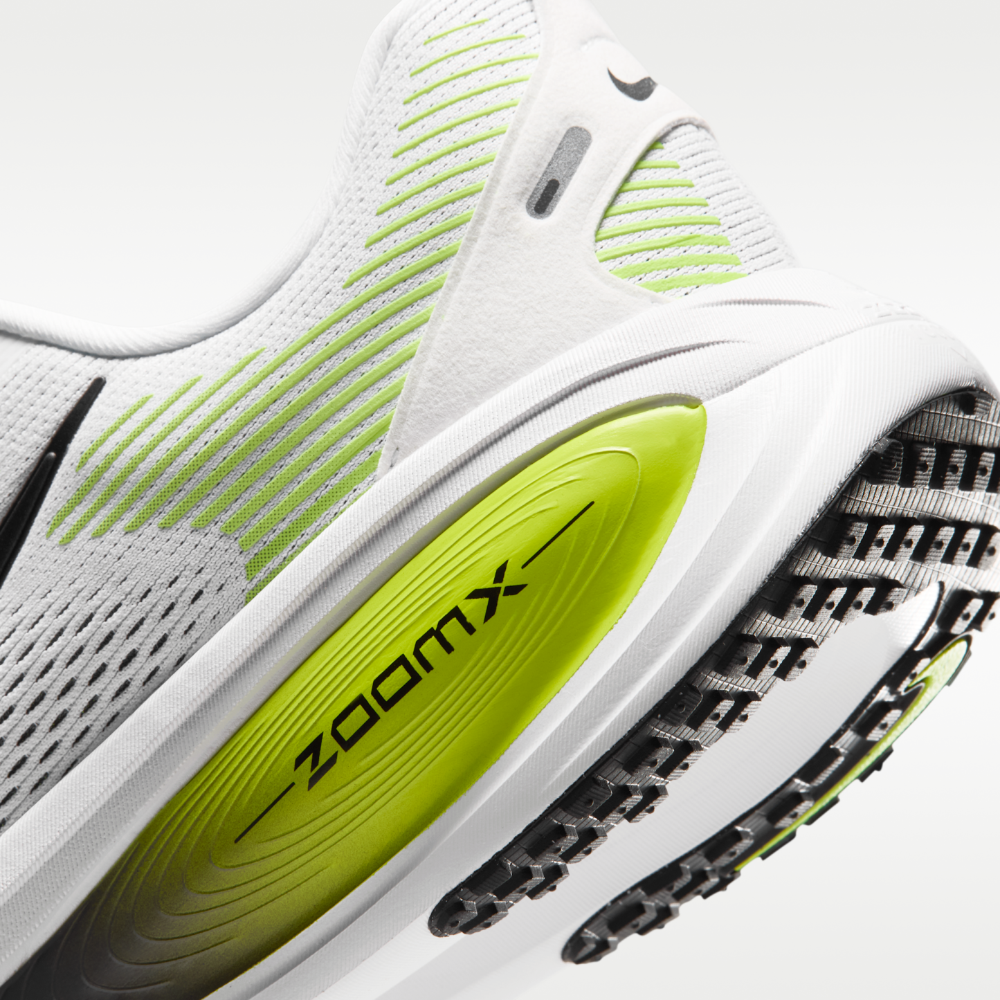 Nike Vomero 18 - Λευκό/Lemon Venom/Dark Grey/Μαύρο - 8