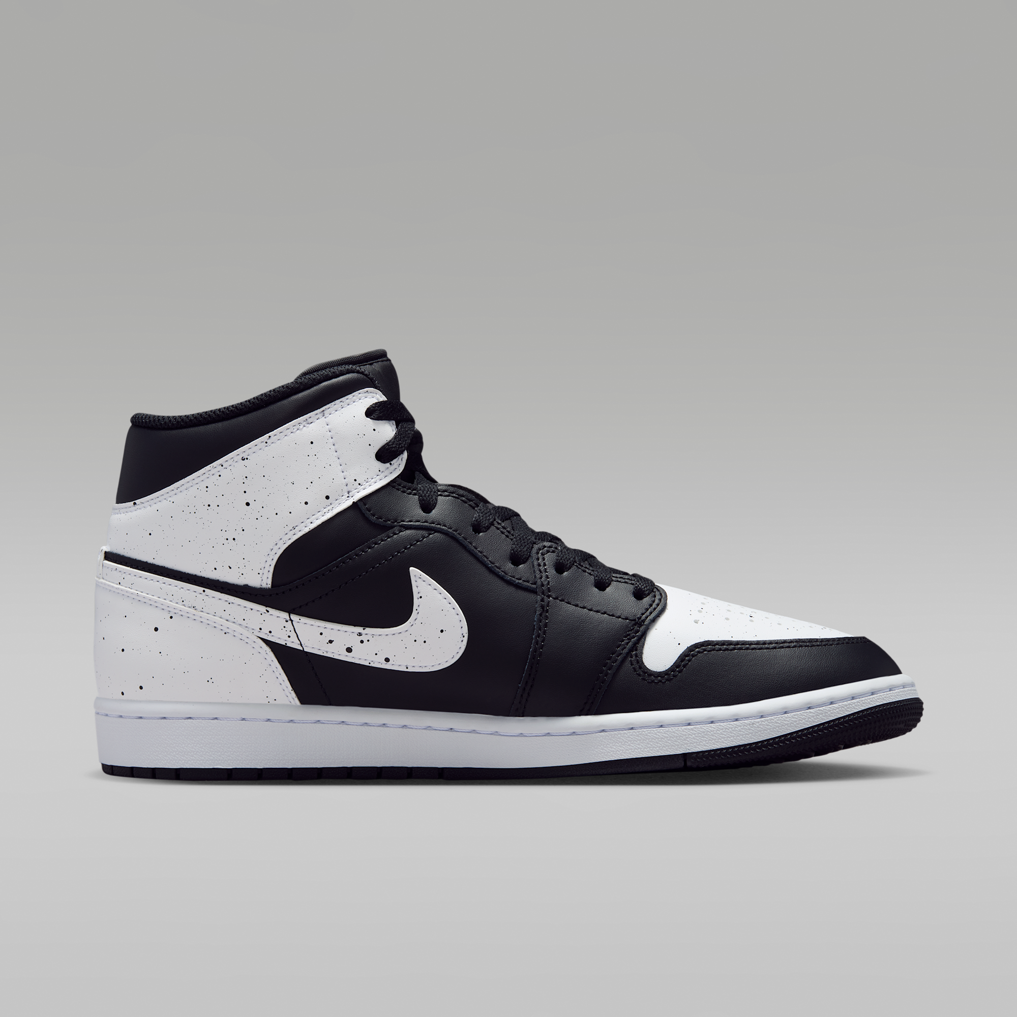 Air Jordan 1 Mid SE - Μαύρο/Μαύρο/Λευκό - 3