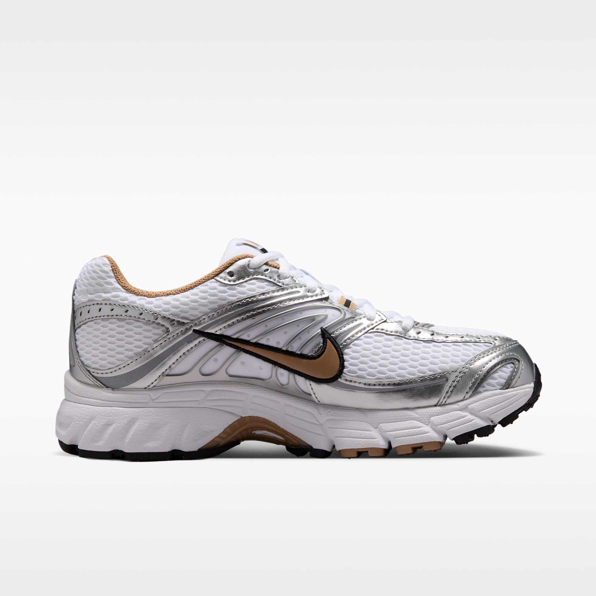 Nike Air Max Moto 2K - Λευκό/Metallic Silver/Μαύρο/British Khaki - 3