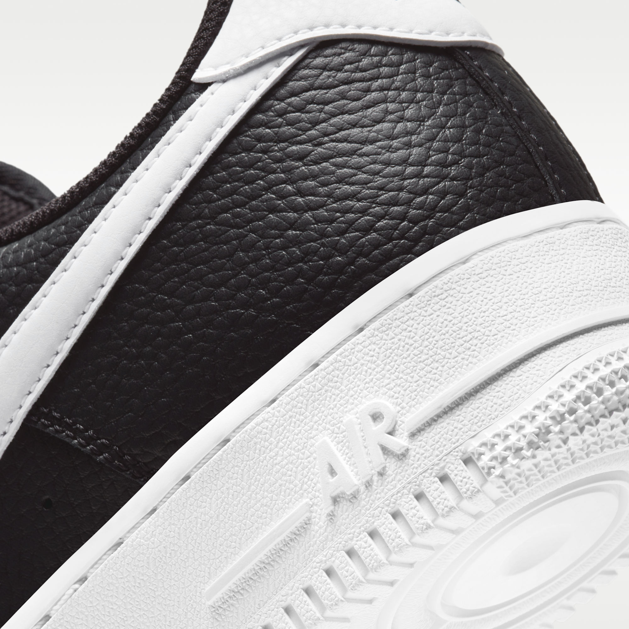 Nike Air Force 1 '07 - Μαύρο/Λευκό - 8