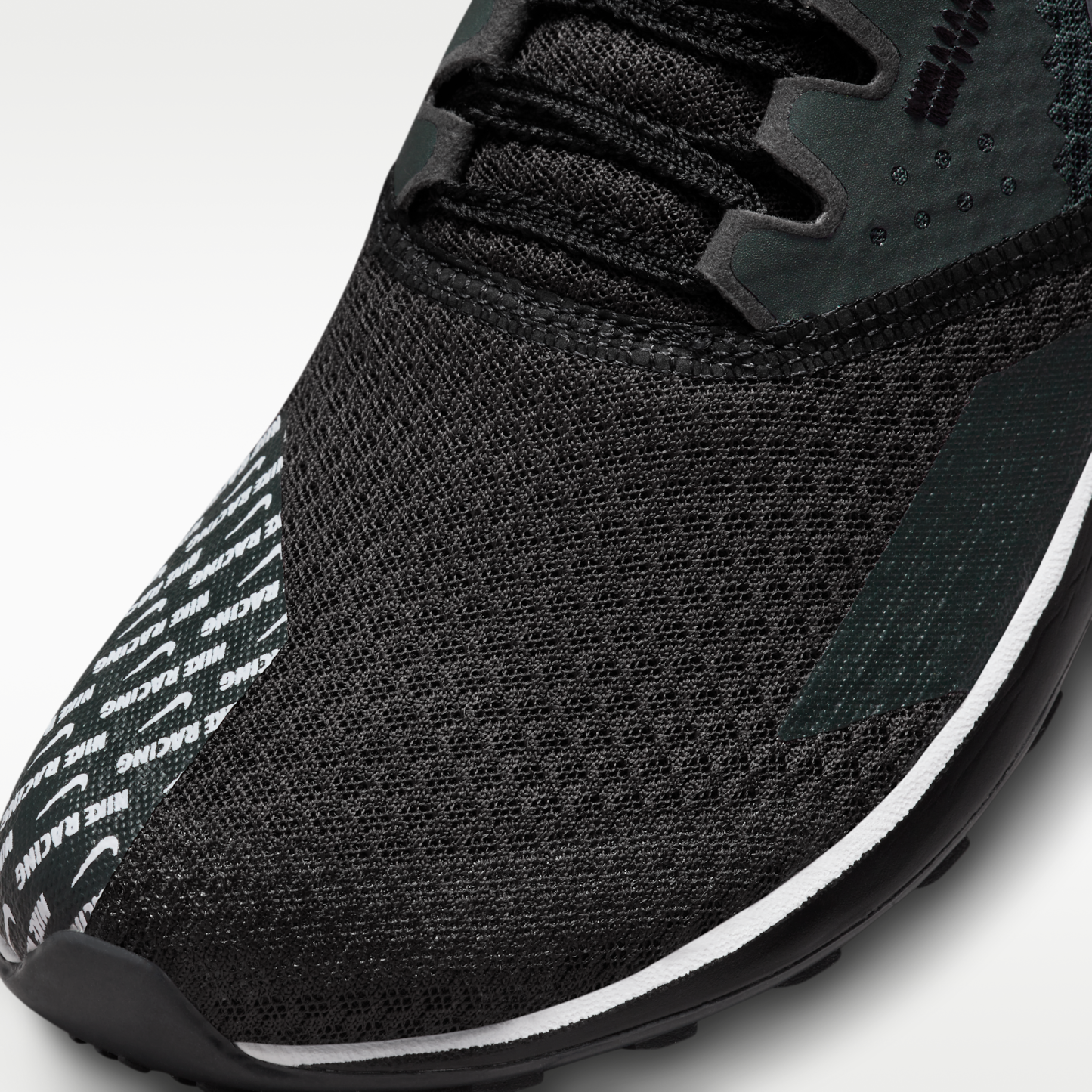 Nike Zoom Rival Waffle 6 - Μαύρο/Dark Smoke Grey/Λευκό/Metallic Silver - 7