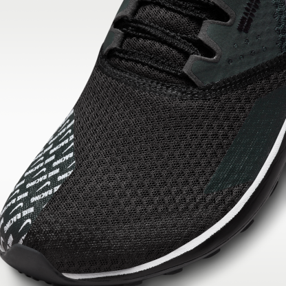 Nike Zoom Rival Waffle 6 - Μαύρο/Dark Smoke Grey/Λευκό/Metallic Silver - 7