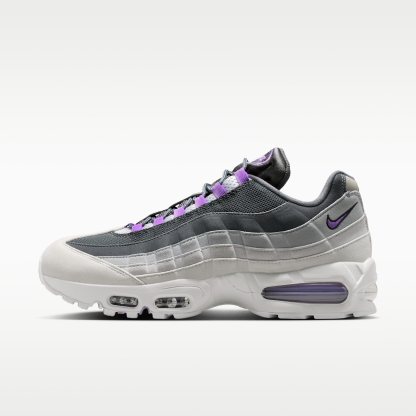 Nike Air Max 95 Big Bubble "OG" - Photon Dust/Dark Grey/Grey Fog/Bright Violet - 1