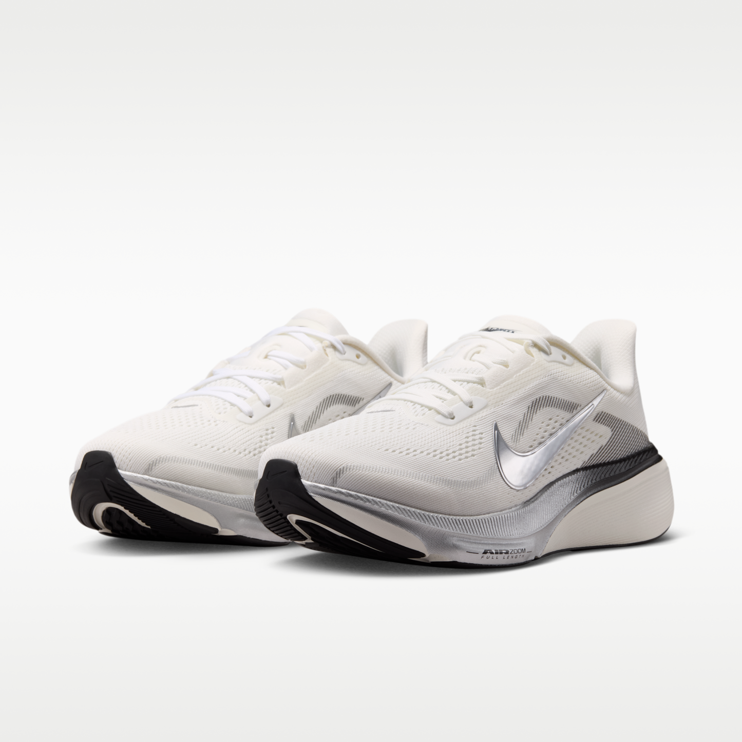 Nike Pegasus 42 - Summit White/Sail/Μαύρο/Metallic Silver - 5