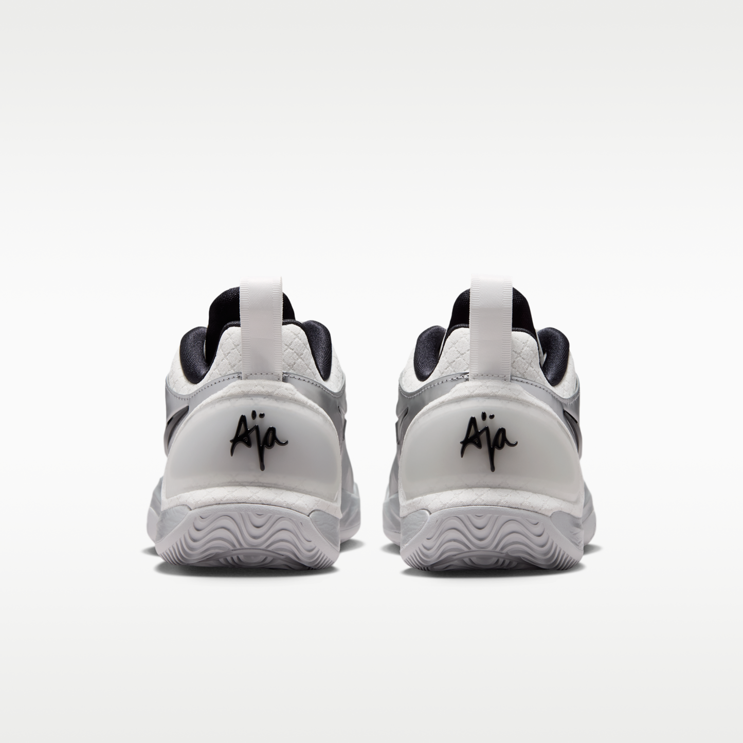 A'Two "Mirrored" - Summit White/Metallic Silver/Μαύρο - 6