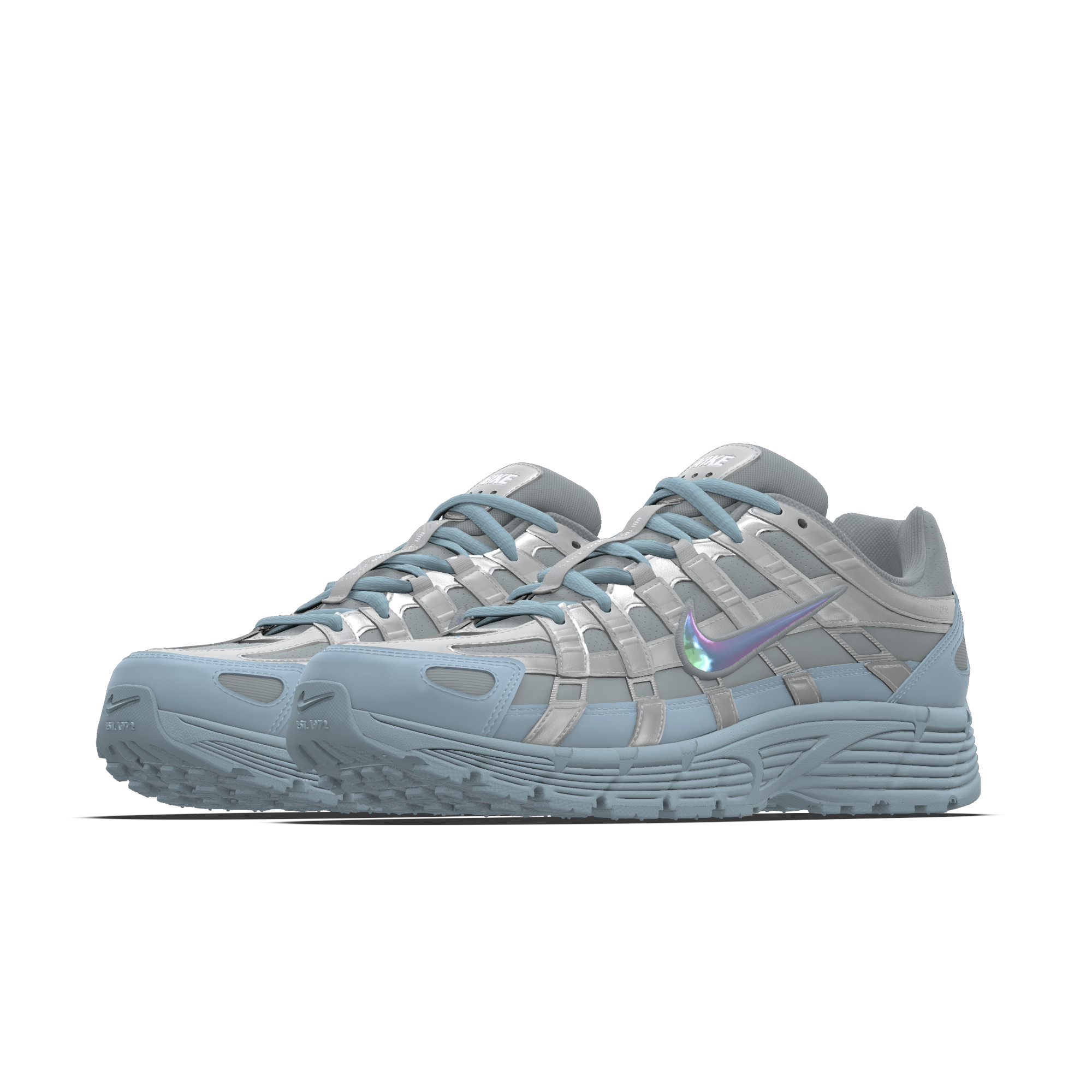 Nike P-6000 By You - Πολύχρωμο/Πολύχρωμο (8706888278) - 2