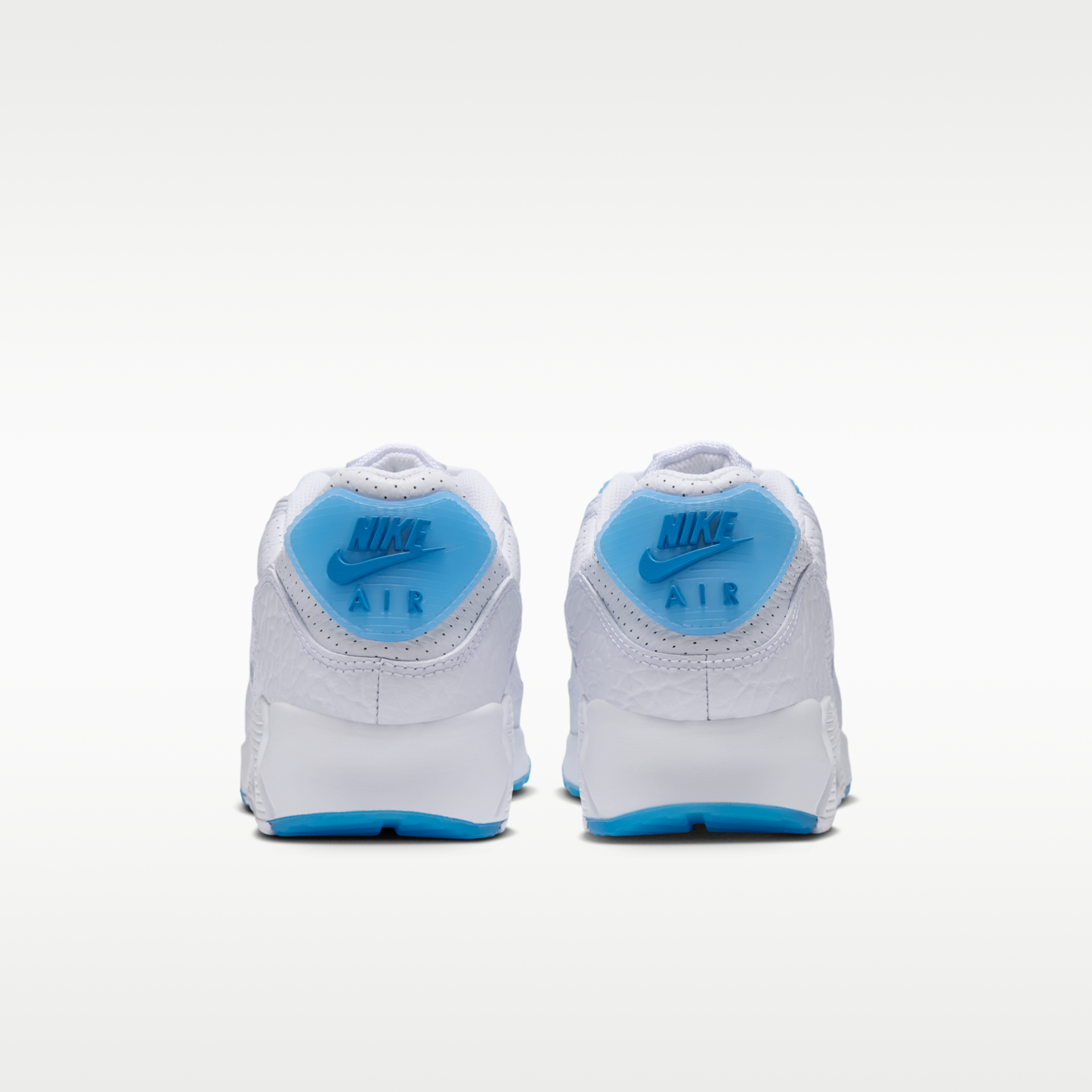 Nike Air Max 90 - Λευκό/Aurora Blue/Λευκό - 6