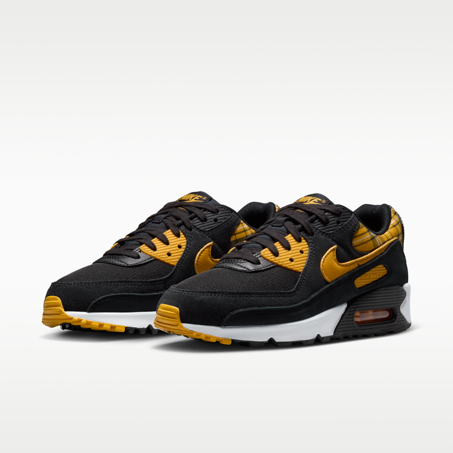 Nike Air Max 90 - Μαύρο/Λευκό/Yellow Ochre - 5