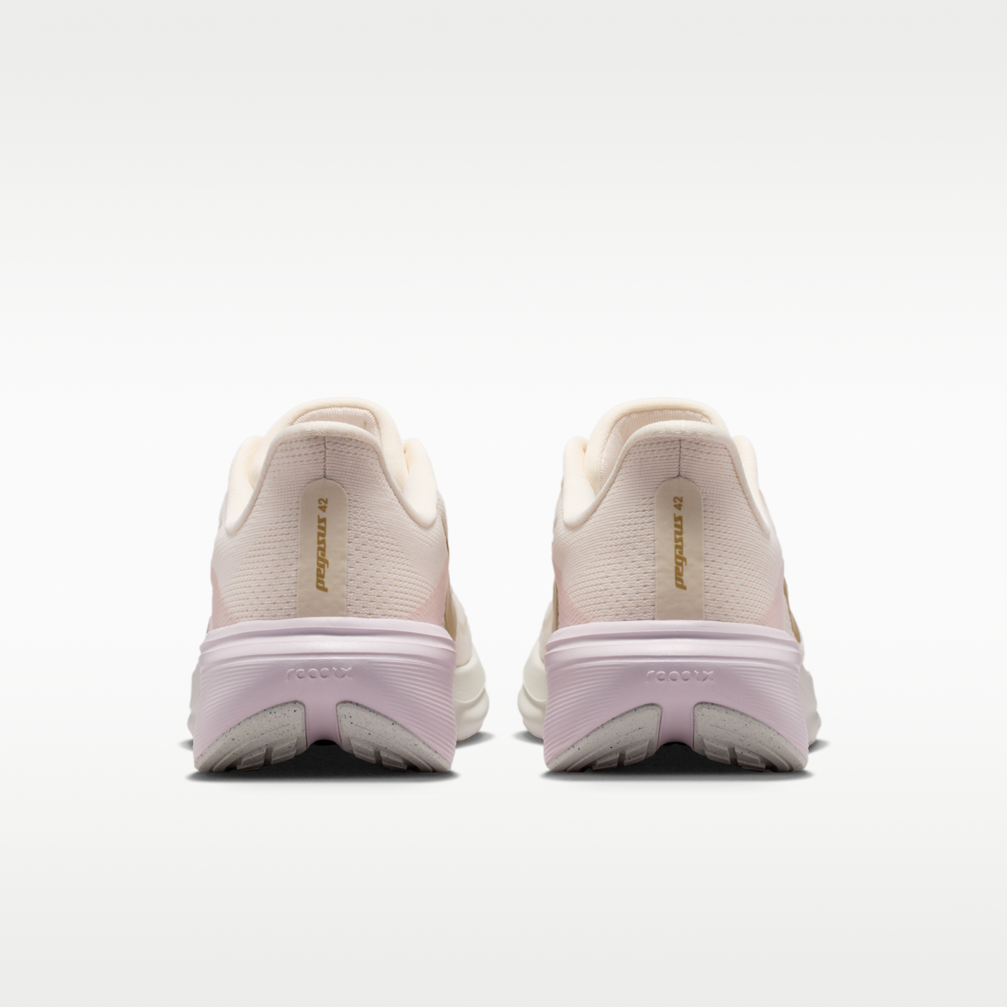Nike Pegasus 42 - Chalk/Spruce Aura/Bleached Lilac/Metallic Gold - 6