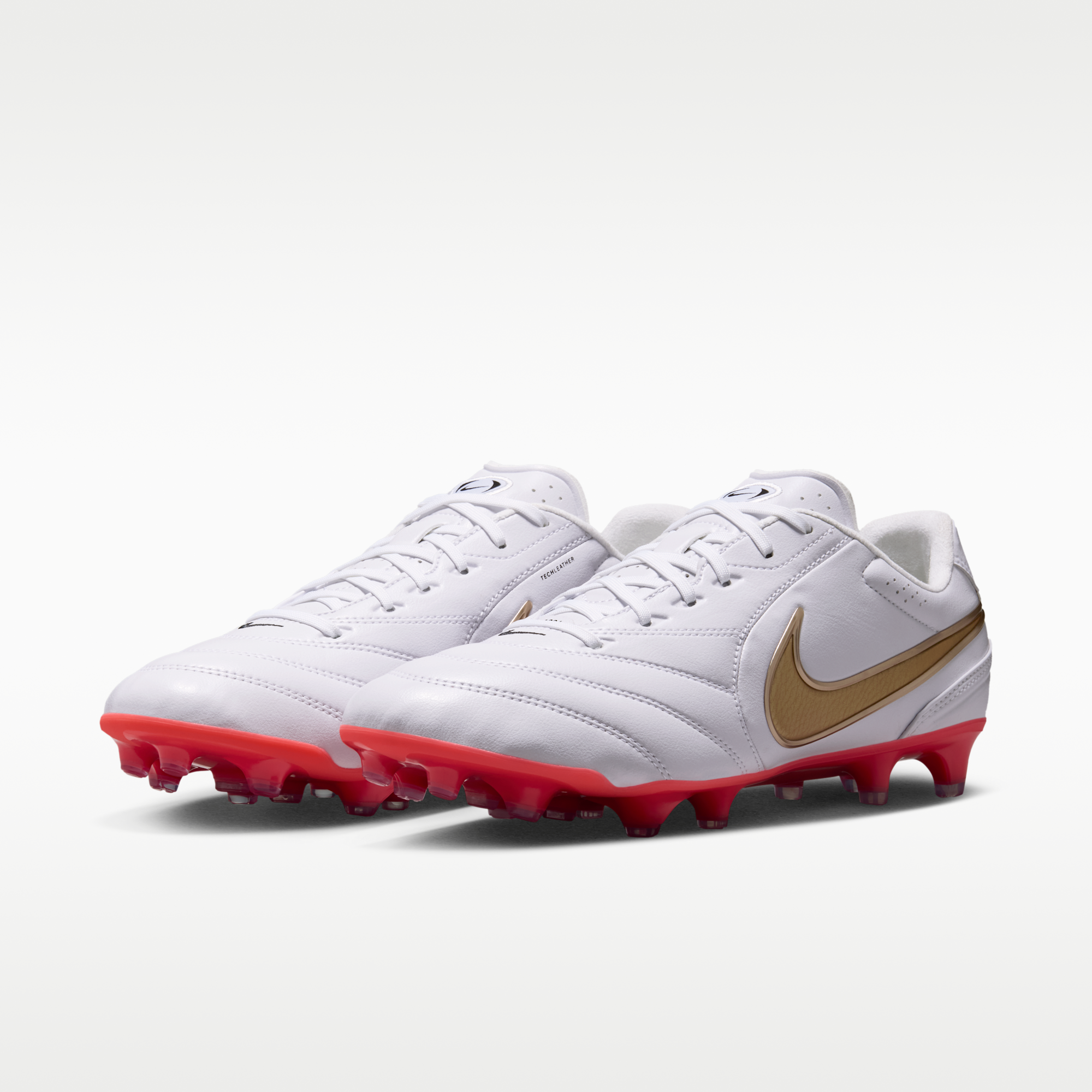 Nike Tiempo Ligera Pro - Λευκό/Bright Crimson/Blur (HQ3158-102) - 5