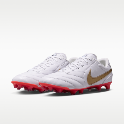 Nike Tiempo Ligera Pro - Λευκό/Bright Crimson/Blur (HQ3158-102) - 5