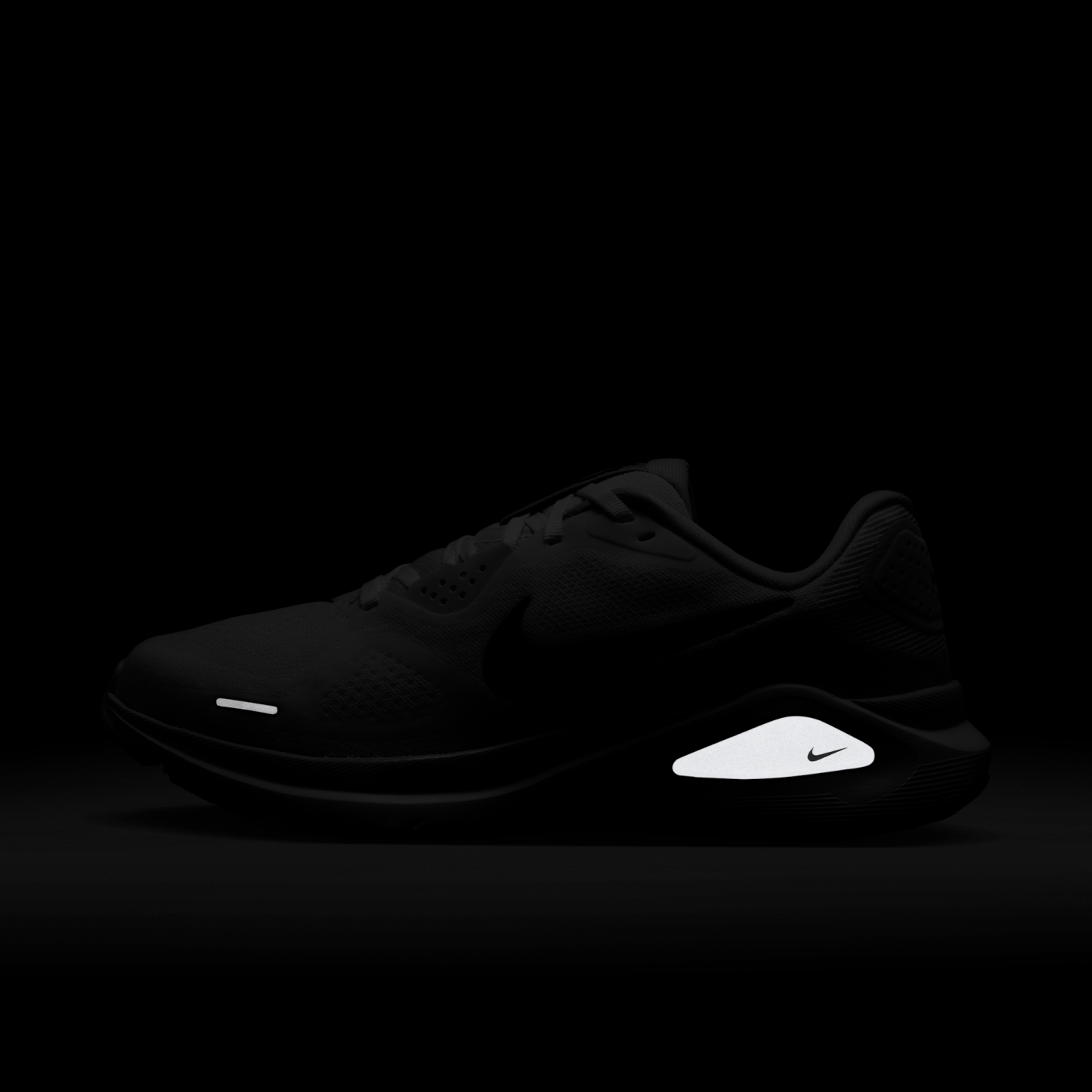Nike Structure 26 - Λευκό/Pure Platinum/Μαύρο - 9