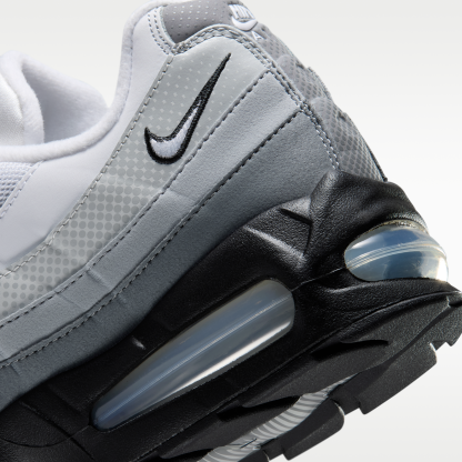 Nike Air Max 95 Big Bubble - Μαύρο/Pure Platinum/Wolf Grey/Λευκό - 8