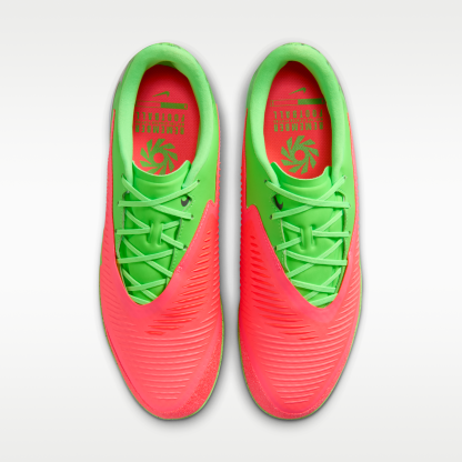 Nike Phantom 6 Low Academy "Erling Haaland" - Hot Punch/Green Strike/Μαύρο - 4