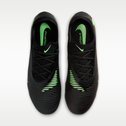 Nike Phantom 6 Low Pro - Μαύρο/Μαύρο/Illusion Green (HJ4122-001) - 4